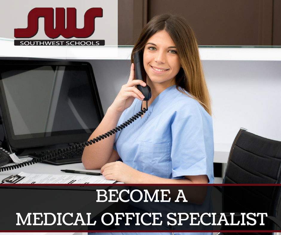medical office specialist on phone